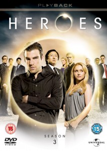 Heroes Series 3 Blu Ray and DVD
