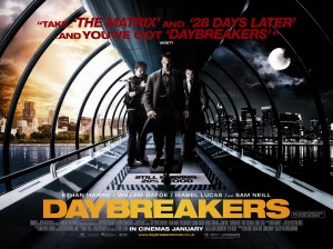 Daybreakers Cinema Poster