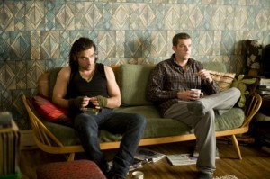  Picture shows: (l-r) AIDAN TURNER as Mitchell, RUSSELL TOVEY as George. Episode 1.
