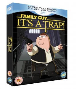 Family Guy spoof Star Wars Trilogy, It?s A Trap, comes exclusively to Blu-ray, DVD and Digital Copy