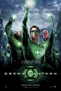 Green Lantern Movie Poster - Fists Up