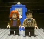Doctor Who Lego: 11th Doctor and Amy Pond
