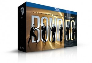 JAMES BOND CELEBRATES FIFTY INCREDIBLE YEARS  WITH GOLDEN ANNIVERSARY BLU-RAY COLLECTION 