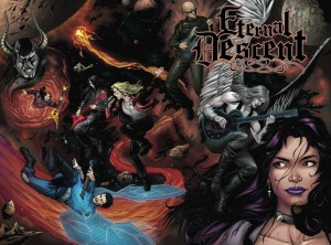 ETERNAL DESCENT VOLUME 2 immerses fans in a dark fantasy world where demons and angels battle for supremacy.