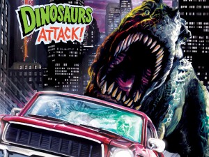 Topps’ classic card series DINOSAURS ATTACK! will be completed in Comic Book form