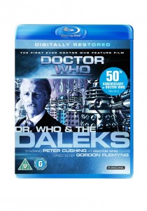 Dr Who And The Daleks (Digitally Restored) Blu Ray Cover