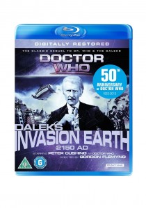Daleks' Invasion Earth 2150 A.D. (Digitally restored) Blu Ray Cover