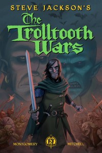 The Trolltooth Wars. Front cover, by Gavin Mitchell