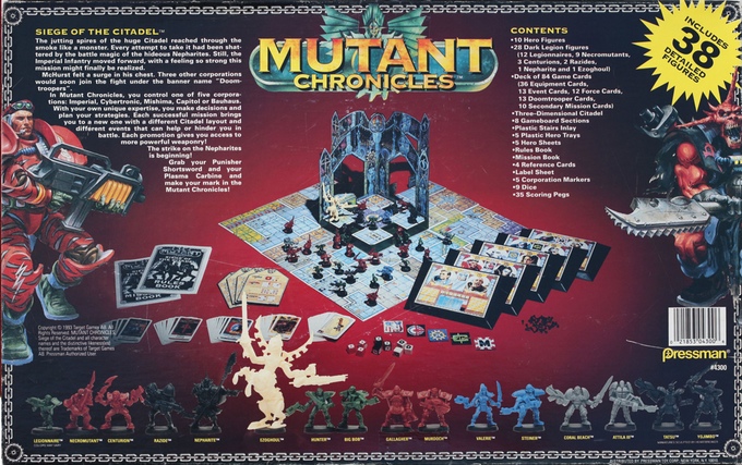 Pressman Toys original 1990s Siege of the Citadel Boardgame