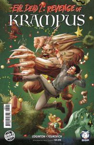 Evil Dead 2: Revenge of Krampus Comic Book Cover