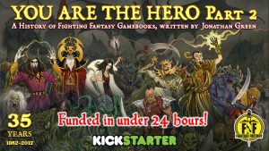 Fighting Fantasy You Are The Hero Vol2 Kickstarter