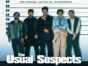 Usual Suspects 1995 Movie Poster