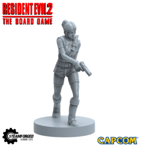 Claire Redfield Resident Evil 2 Board Game Miniature