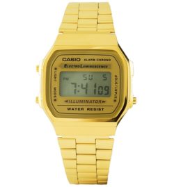 Classic Gold Illuminator Watch A168WG-9EF from Casio