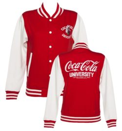 Women's Coca-Cola University Varsity Jacket