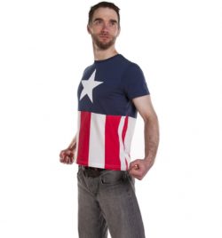 Men's Captain America Marvel Costume T-Shirt