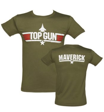 Men's Military Green Top Gun Maverick T-Shirt