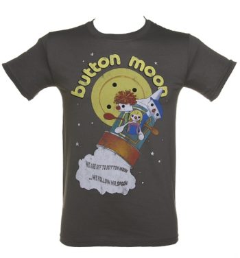 Men's We're Off To Button Moon T-Shirt
