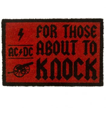 AC/DC For Those About To Knock Door Mat
