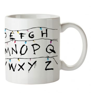 Alphabet Lights Stranger Things Inspired Boxed Mug