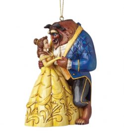 Beauty & The Beast Belle and Beast Dance Hanging Ornament