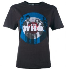 Charcoal The Who Target T-Shirt from Amplified