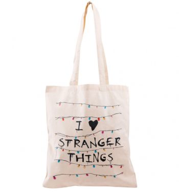 I Heart Stranger Things Inspired Tote Bag