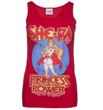 Women's Red She-Ra Princess Of Power Vest