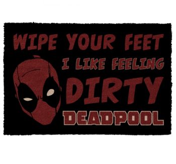 Marvel Comics Deadpool Wipe Your Feet Door Mat
