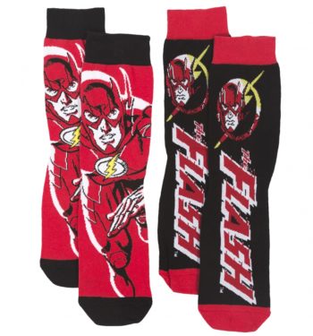 Men's 2pk The Flash DC Comics Socks