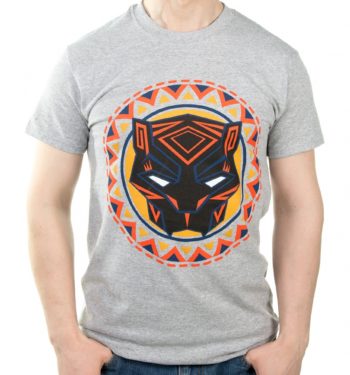 Men's Black Panther Logo T-Shirt