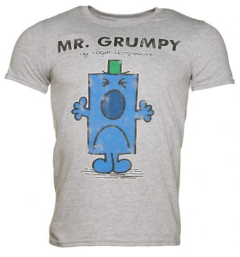 Men's Grey Mr Grumpy T-Shirt