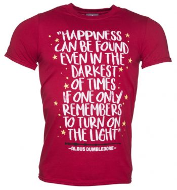 Men's Harry Potter Happiness Can Be Found T-Shirt