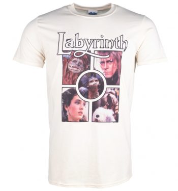 Men's Labyrinth Character Collection Ecru T-Shirt