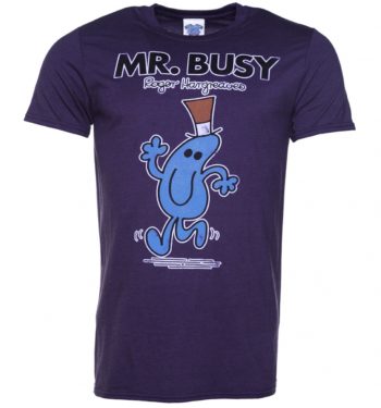 Men's Mr Busy Blackberry T-Shirt
