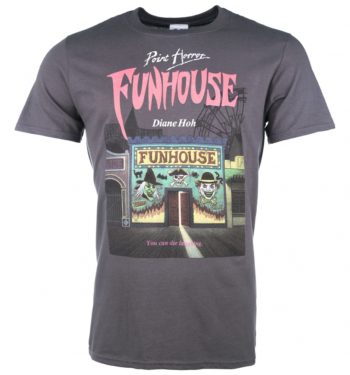 Men's Point Horror Funhouse Charcoal T-Shirt