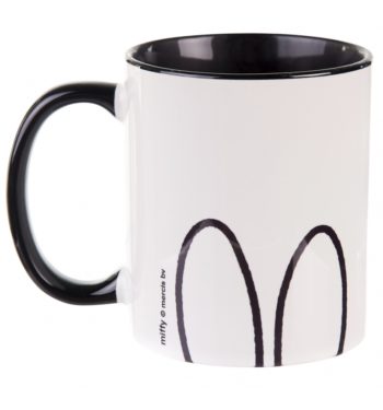Miffy Black Handle Mug