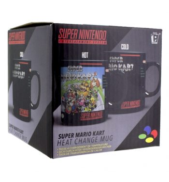 Nintendo SNES Super Mario Kart Heat Change Mug
