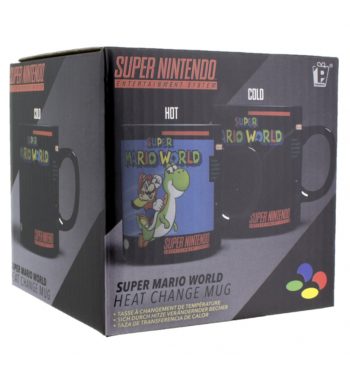 Nintendo SNES Super Mario World Heat Change Mug