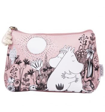 Pink Moomins Love Make Up Bag from Disaster Designs