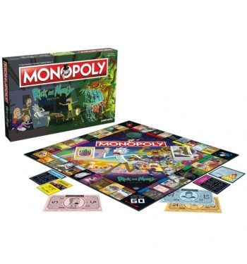 Rick and Morty Monopoly Game Set