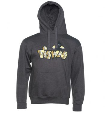 Tiswas Logo Charcoal Hoodie