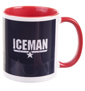 Top Gun Iceman Mug with Red Handle
