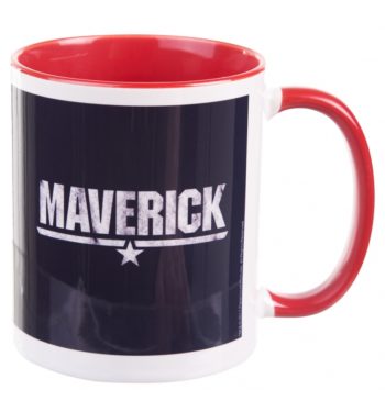 Top Gun Maverick Mug with Red Handle
