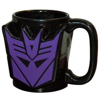 Transformers Decepticon Shield Shaped Mug