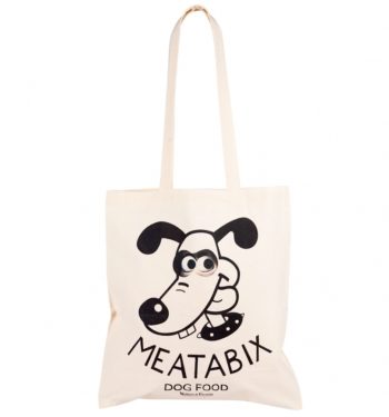 Wallace And Gromit Meatabix Dog Food Tote Bag
