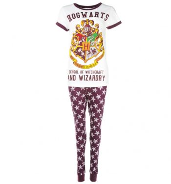 Women's Harry Potter Hogwarts Crest Pyjamas