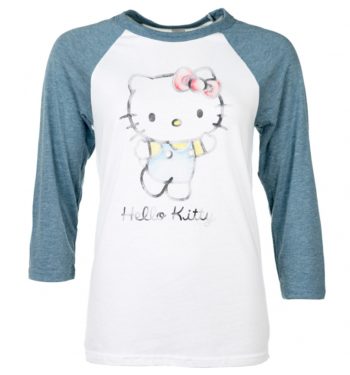 Women's Hello Kitty Baseball T-Shirt