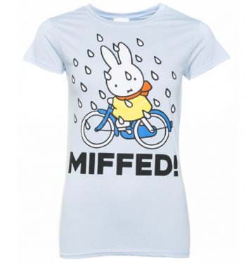 Women's Miffy Miffed Light Blue T-Shirt
