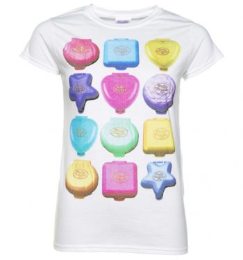 Women's Polly Pocket Playsets White T-Shirt